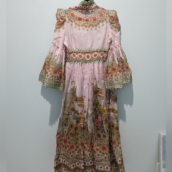 Zimmermann Kaleidoscope Bell Sleeve Gown - Picture 7 of 15